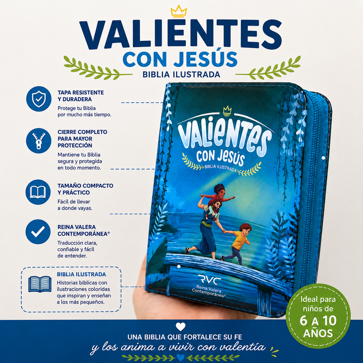 BIBLIA "VALIENTES CON JESÚS"