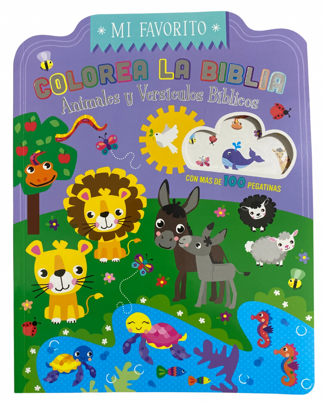 Mi Favorito: Colorea la Biblia – Animales y Versículos Bíblicos