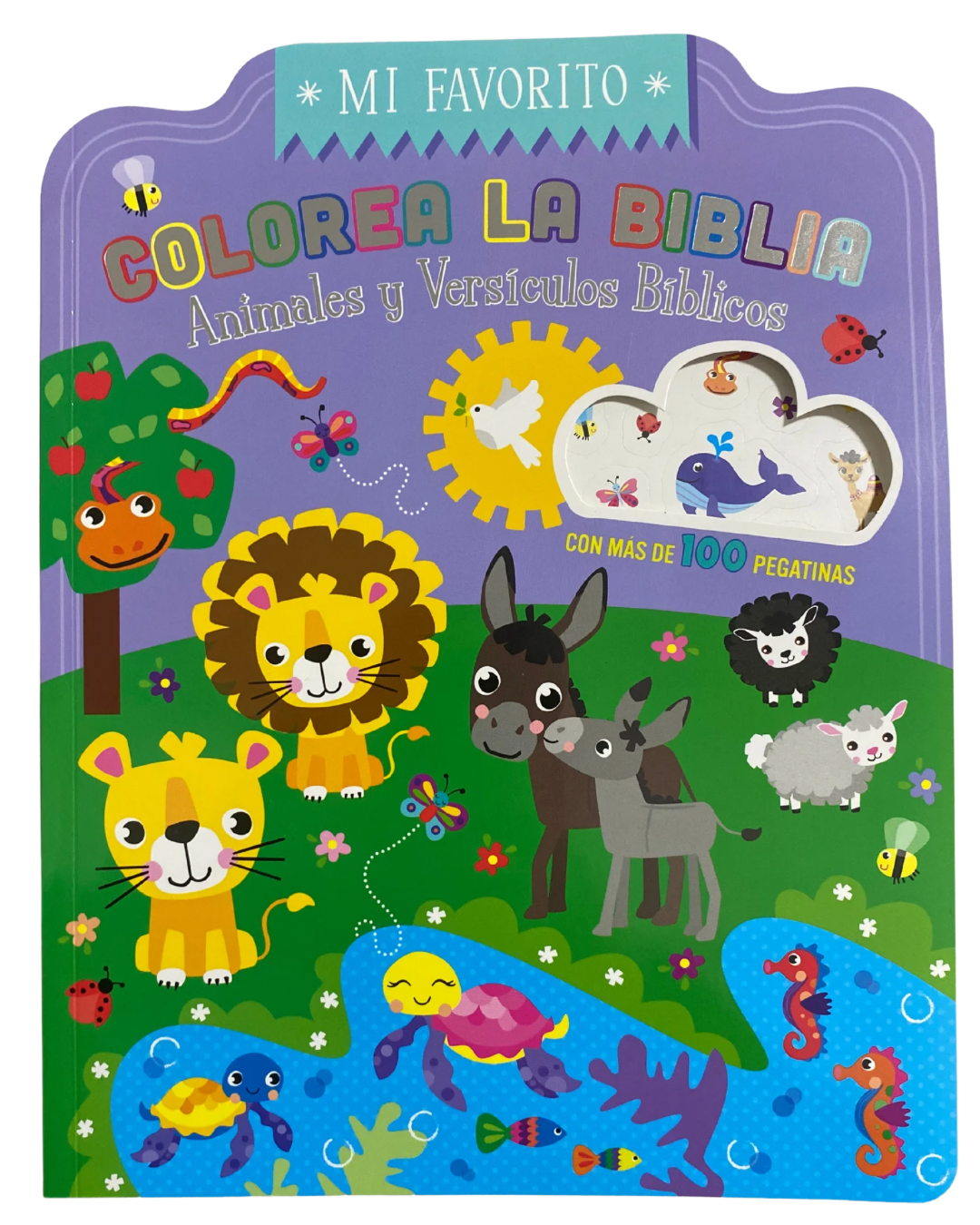 Mi Favorito: Colorea la Biblia – Animales y Versículos Bíblicos