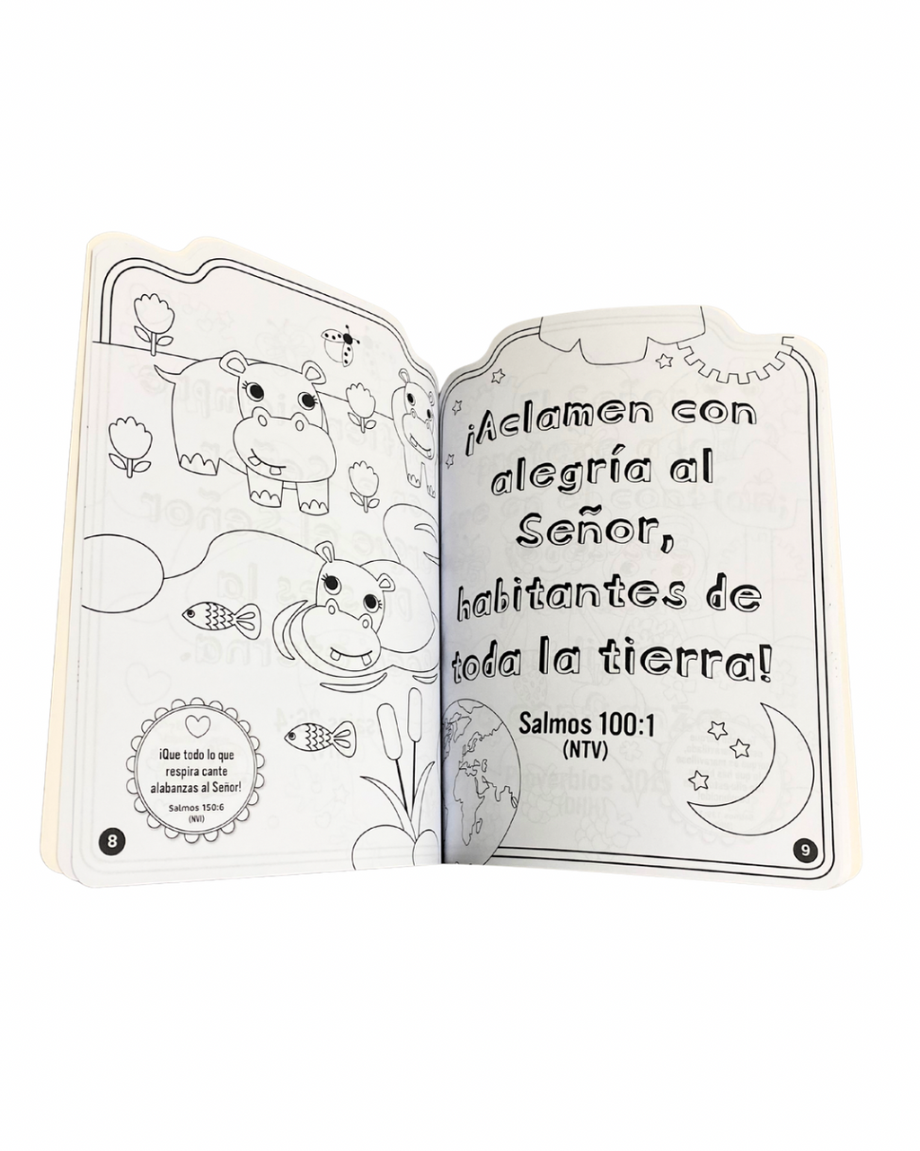 Mi Favorito: Colorea la Biblia – Animales y Versículos Bíblicos
