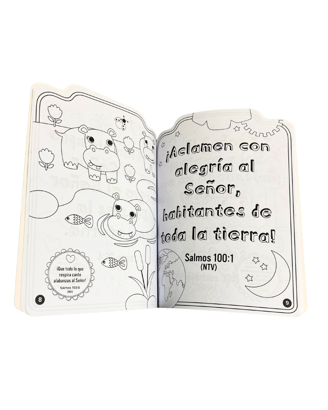 Mi Favorito: Colorea la Biblia – Animales y Versículos Bíblicos